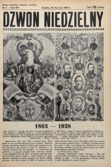 Dzwon Niedzielny. 1938, nr 4