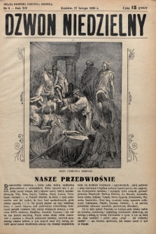 Dzwon Niedzielny. 1938, nr 9