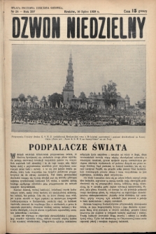 Dzwon Niedzielny. 1938, nr 28