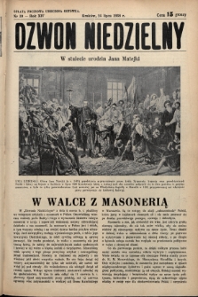Dzwon Niedzielny. 1938, nr 30