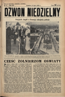 Dzwon Niedzielny. 1938, nr 31