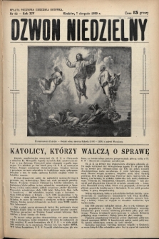 Dzwon Niedzielny. 1938, nr 32
