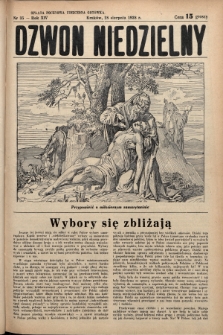 Dzwon Niedzielny. 1938, nr 35