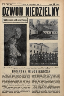 Dzwon Niedzielny. 1938, nr 42