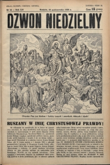 Dzwon Niedzielny. 1938, nr 44