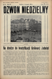 Dzwon Niedzielny. 1938, nr 48