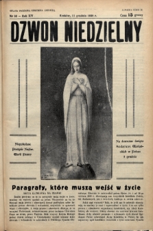 Dzwon Niedzielny. 1938, nr 50