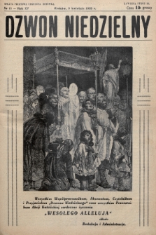 Dzwon Niedzielny. 1939, nr 15