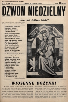 Dzwon Niedzielny. 1939, nr 18