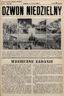 Dzwon Niedzielny. 1939, nr 26