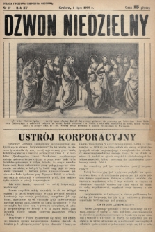 Dzwon Niedzielny. 1939, nr 27