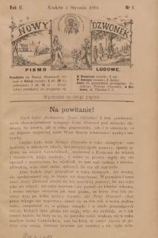 Nowy Dzwonek : pismo ludowe. 1894, nr 1