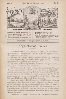 Nowy Dzwonek : pismo ludowe. 1894, nr 4