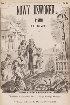 Nowy Dzwonek : pismo ludowe. 1894, nr 15