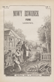 Nowy Dzwonek : pismo ludowe. 1895, nr 7