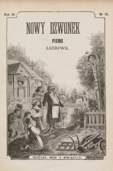 Nowy Dzwonek : pismo ludowe. 1895, nr 13