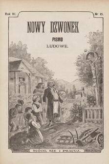 Nowy Dzwonek : pismo ludowe. 1895, nr 15