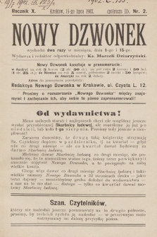 Nowy Dzwonek. 1902, nr 2