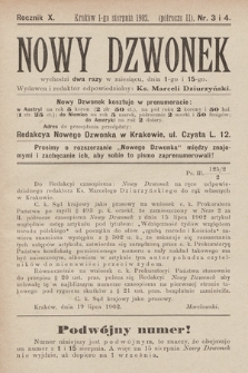 Nowy Dzwonek. 1902, nr 3-4