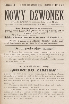 Nowy Dzwonek. 1902, nr 5-6