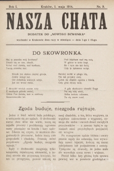 Nasza Chata : dodatek do „Nowego Dzwonka”. 1914, nr 9