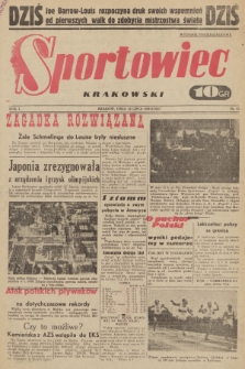 Sportowiec Krakowski. 1938, nr 11 (wydanie poniedziałkowe)
