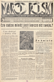 Naród Polski : ilustrowany tygodnik społeczno-polityczny : pismo chrześcijańsko-demokratyczne ludzi pracy. 1938, nr 9