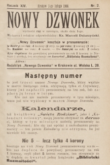 Nowy Dzwonek. 1906, nr 2