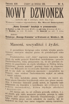 Nowy Dzwonek. 1906, nr 4