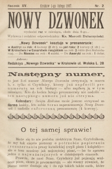 Nowy Dzwonek. 1907, nr 2