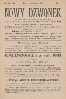 Nowy Dzwonek. 1903, nr 1