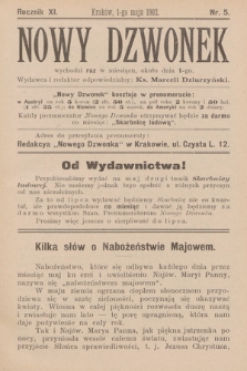 Nowy Dzwonek. 1903, nr 5
