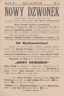 Nowy Dzwonek. 1903, nr 6