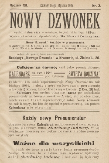 Nowy Dzwonek. 1904, nr 2