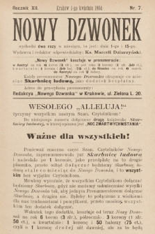 Nowy Dzwonek. 1904, nr 7