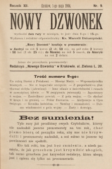Nowy Dzwonek. 1904, nr 9