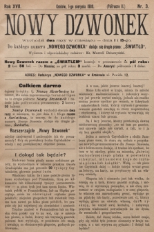 Nowy Dzwonek. 1909 (Półrocze II), nr 3