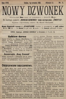 Nowy Dzwonek. 1909 (Półrocze II), nr 5
