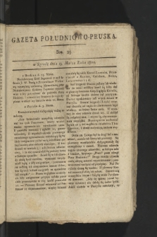 Gazeta Południowo-Pruska. 1800, nr 23