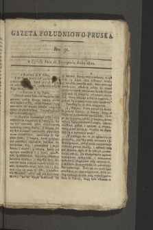 Gazeta Południowo-Pruska. 1800, nr 91