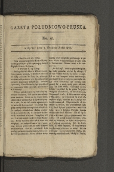 Gazeta Południowo-Pruska. 1800, nr 97