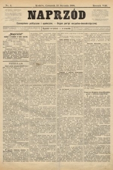 Naprzód : czasopismo polityczne i społeczne : organ partyi socyalno-demokratycznej. 1899, nr 2