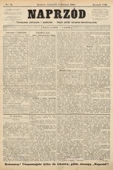 Naprzód : czasopismo polityczne i społeczne : organ partyi socyalno-demokratycznej. 1899, nr 31