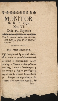 Monitor. 1777, nr 6