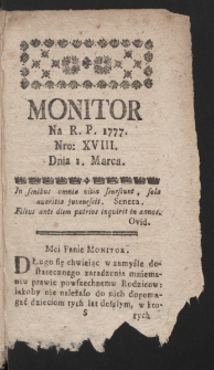 Monitor. 1777, nr 18
