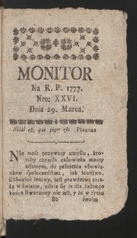 Monitor. 1777, nr 26
