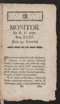 Monitor. 1777, nr 32