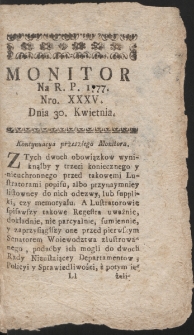 Monitor. 1777, nr 35