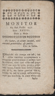 Monitor. 1777, nr 37
