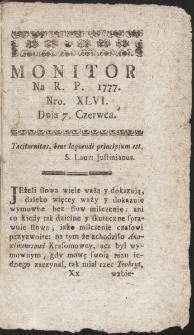 Monitor. 1777, nr 46